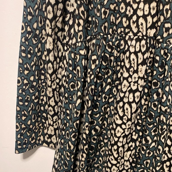 ⚫️ Zara ⚫️ drop waist dress with shoulder pad - size m - Picture 4 of 5